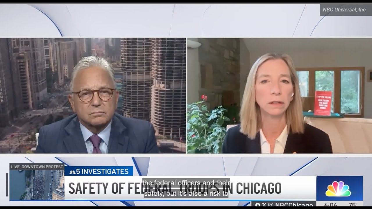 NBC5 Chicago | What Happens When Federal Agents and Soldiers Converge in Chicago? Katherine Schweit