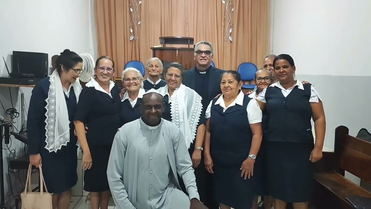 As IRMÃS DA REGIÃO JD PLANALTO.. LOUVANDO..O SENHOR JESUS..🎹🎧📽️🎬