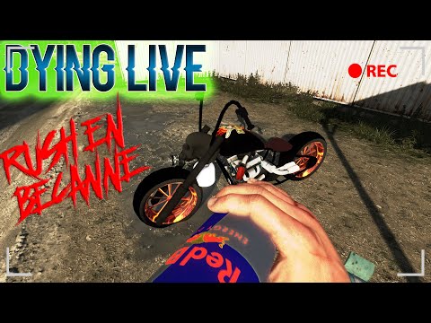 DYING LIVE / chill en MOTO dans following