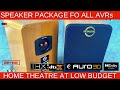 Speaker packages for all avrs   low budjet