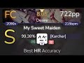 [8.05⭐] [Karcher] | Mia REGINA - My Sweet Maiden [Desire] +HR 99.38% {#6 722pp FC} - osu!