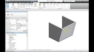 Como fazer parede com ângulo no Revit?