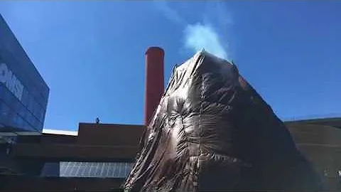 OMZI's Guinness book of World Records Volcano Eruption 7/23/2017