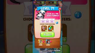Panda Pop-Levels 71 & 72