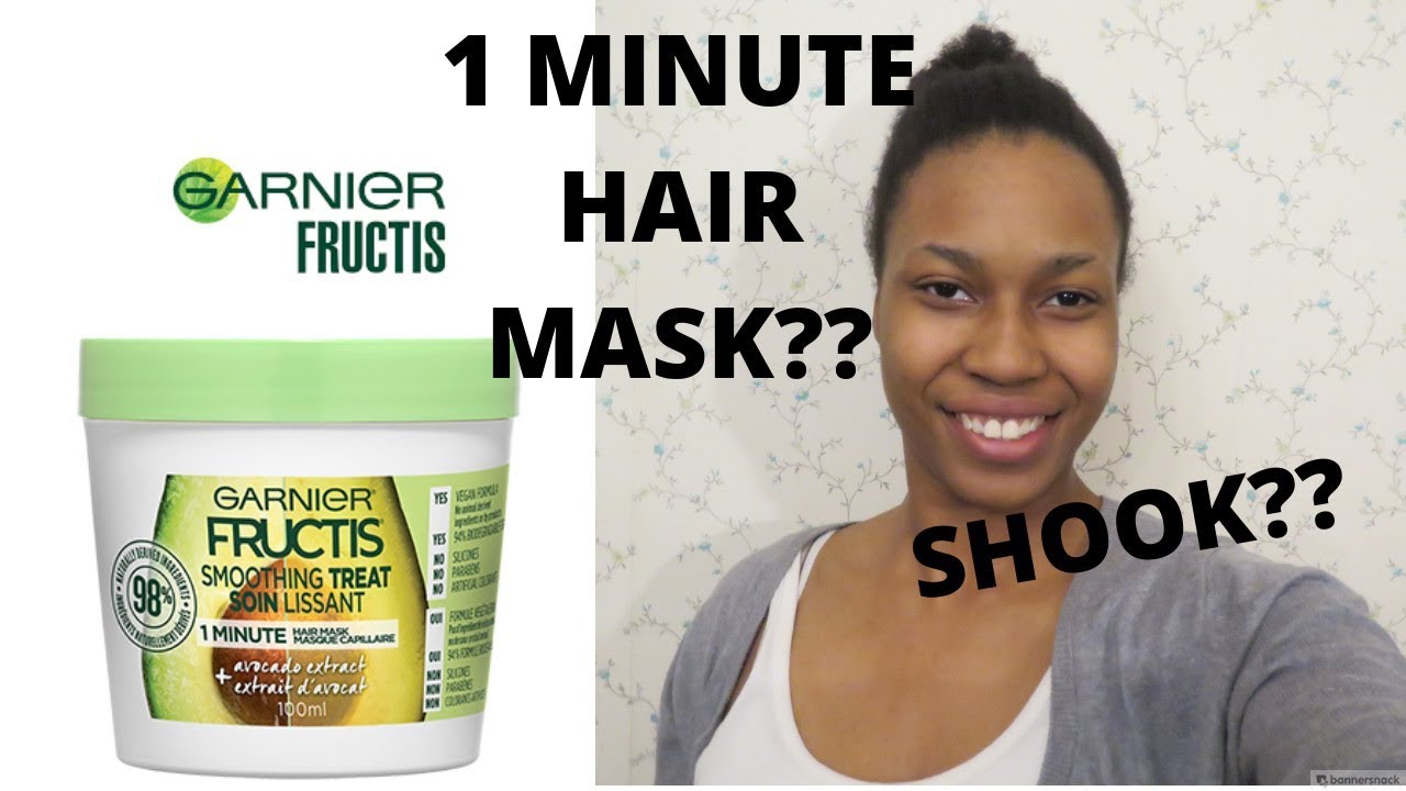 Garnier 1 minute Avocado Hair Mask // REVIEW & DEMO (Ep.1