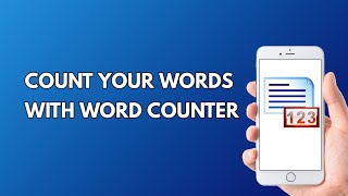 Count your words | The Answer 101 |