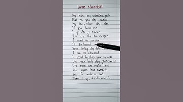 Thumbnail of Ckay -- love nwantiti  (remix ft joeboy, kuami eugene)#ckay  #lyrics #ytshorts #viral #trending