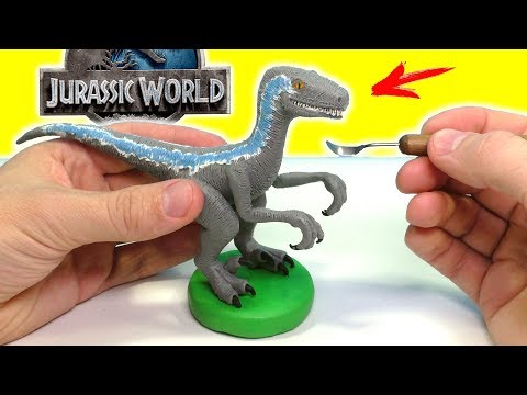 ЛЕПИМ ДИНОЗАВРА БЛЮ из фильма МИР ЮРСКОГО ПЕРИОДА 2 | Jurassic World 2