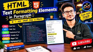HTML in Pashto #4 Text Formatting Tags.