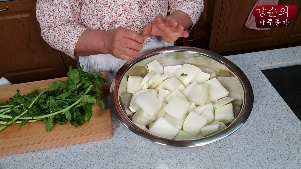 [강순의 나주종가] Ep.94 추운 겨울 설렁탕, 곰탕과 같이 먹는 섞박지!!