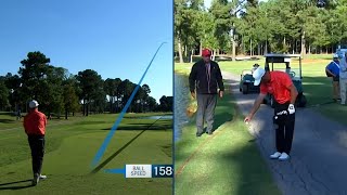 Alex Cejka’s interesting ruling and par save on No. 16 at SAS Championship