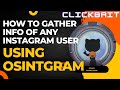 Osintgram | how to use Osintgram to Gather Instagram Info | Osint tools            #osint#hack#tools