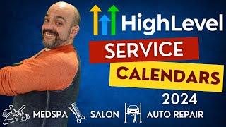 Gohighlevel Service Calendars 2024 : Great For Med Spas, Salon, Auto Detailing and Repair