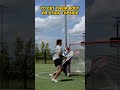 When should you be aggressive as a goalie? #shorts #lacrosse #goalie