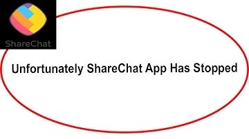 Fix ShareChat Unfortunately Has Stopped | ShareChat Stopped Problem | PSA 24