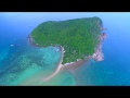 Kho Pangang island - shooting beautiful beaches of the island (1 min)