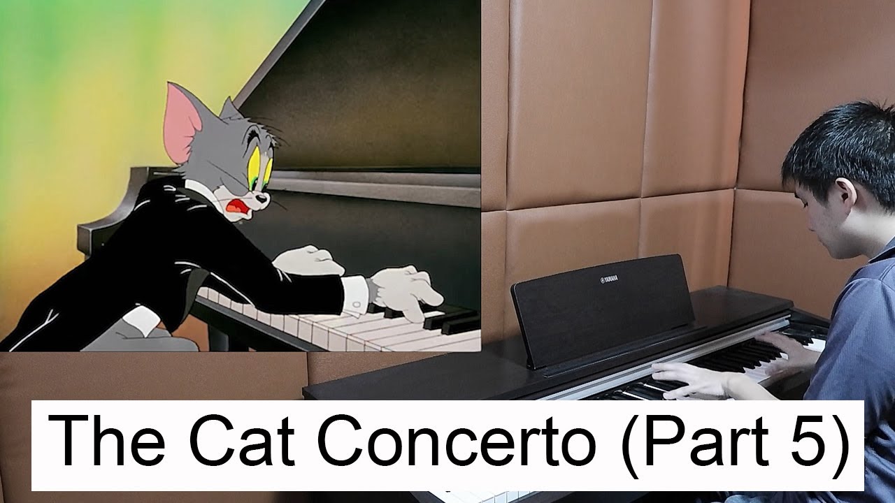 The Cat Concerto (Part 5) Tom & Jerry on Piano (Performed by Ian