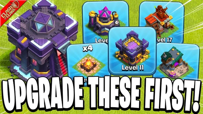 Upgrade Mega Tesla Level 1 To Max Level #funny #clashofclans #clashroy