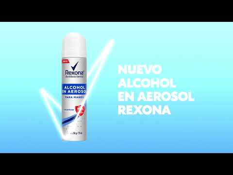Nuevo alcohol en aerosol Rexona