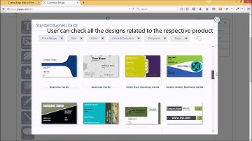 Browse Templates from Design Tool Feature - Pixopa Web To Print eCommerce Solutions