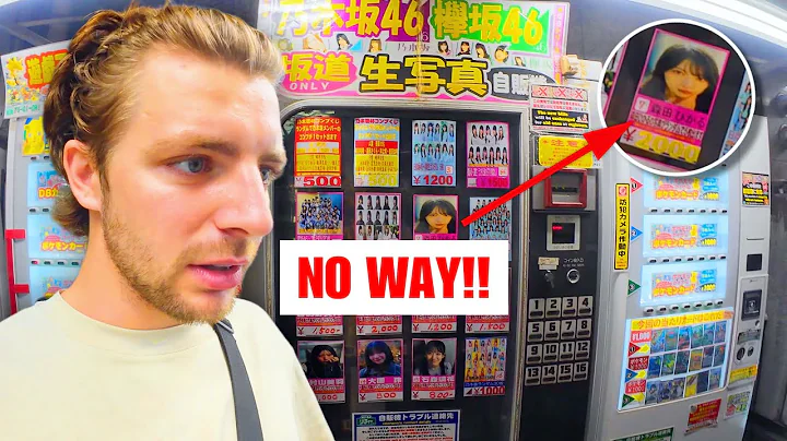 I Tried Japan’s Weirdest Mystery Vending Machines 🇯🇵