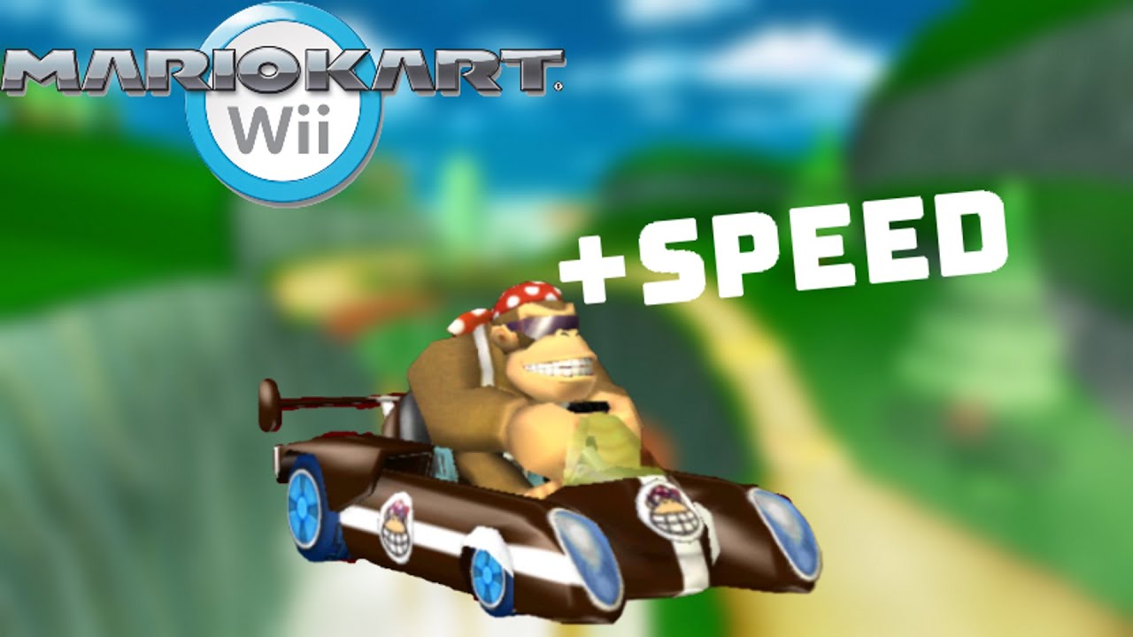 Using the FASTEST VEHICLE in MARIO KART WII... YouTube