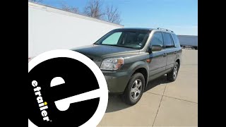 etrailer | Install: Curt Trailer Hitch Receiver on a 2006 Honda Pilot