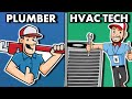 Plumbing vs hvac  which job pays better