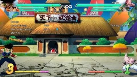 DBFZ - Bardock Self Combo Overhead Setups 4 - w/Vegeta Assist using 236L