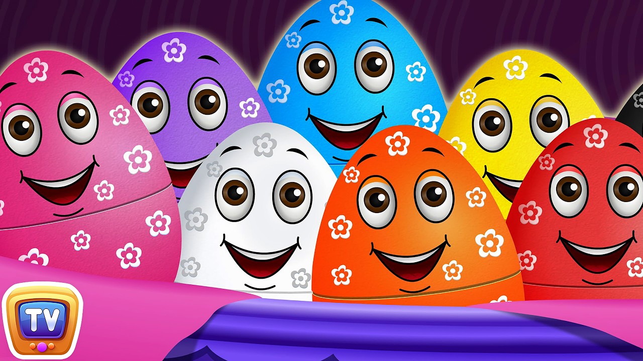 ChuChu TV Classics - Learn Wild Animals & Animal Sounds | Surprise Eggs Toys | Learning Videos