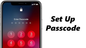 How To Turn ON (Set Up) Passcode On iPhone
