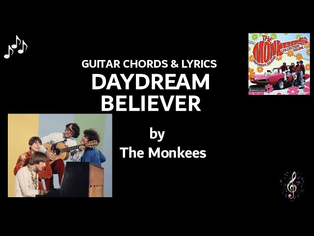 daydream believer guitar chords