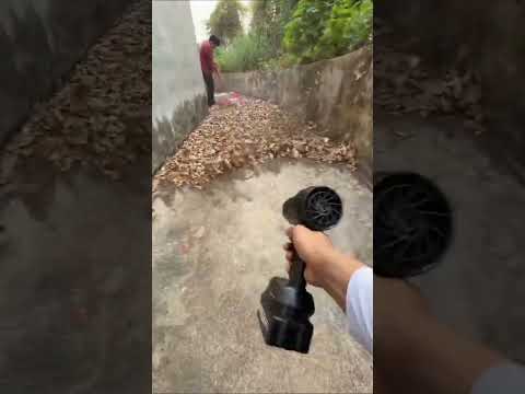 Акумуляторний турбовентилятор GT-202 24V 1000W з потужним безщітковим мотором і високою продуктивністю — портативна повітродуйка, видео 1