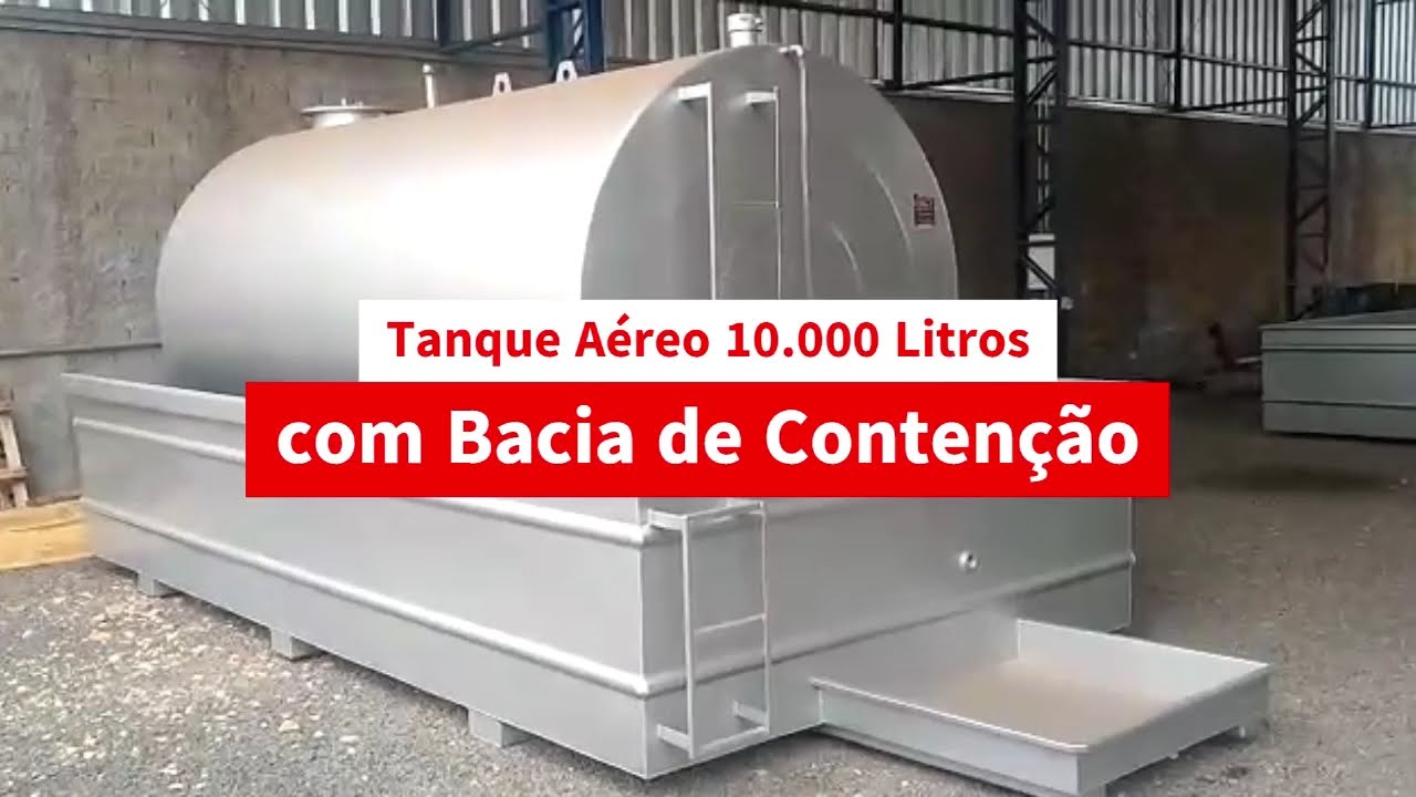 Bomba de Abastecimento de Diesel com Tanque 10.000L