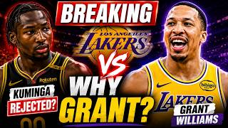 Lakers Prefer Grant Williams OVER Jonathan Kuminga! Shocking New Report