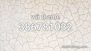 Wii Theme Roblox Id Music Code Youtube - roblox mii channel loud