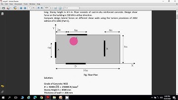 Lecture-13 Lateral Load Distribution as per Torsion Provision (Wind & Seismic Analysis)