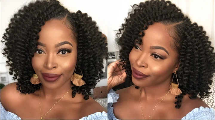 CROCHET BRAIDS: NO CORNROWS NO BRAIDS AT ALL ONLY 1 PACK | GREAT PROTECTIVE STYLE ft. Divatress