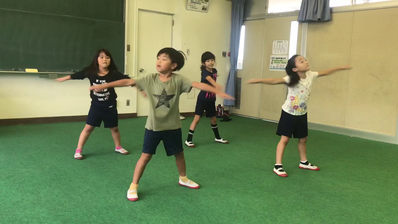 前谷小学校1年1組 ラジオ体操第一 YouTube