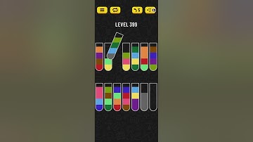 water sort puzzle level 399