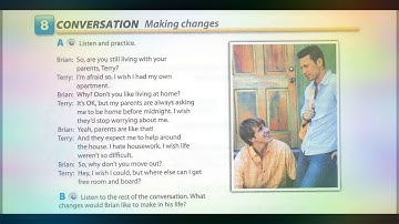 Unit 3- Listening: part B Making Changes