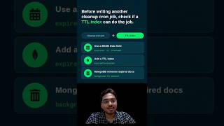 MongoDB's TTL index removes expired documents automatically. #MongoDB #TTLIndex #database