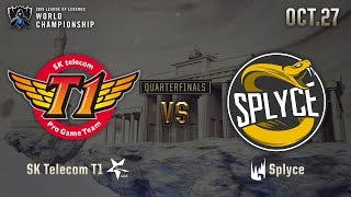 SKT vs SPY | Quarterfinals Day 2 H/L 10.27 | 2019 Worlds Championship