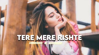 Tere Mere Rishte Nu (slowed   reverb) new punjabi song 2023 || new Bollywood song || @gwlofi007