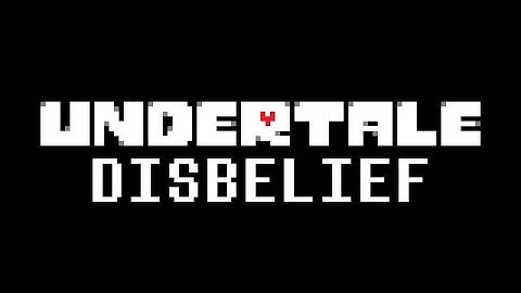 Undertale : Disbelief (Official Update!) | Exploring Overworld + Pacifist Ending #disbeliefgame