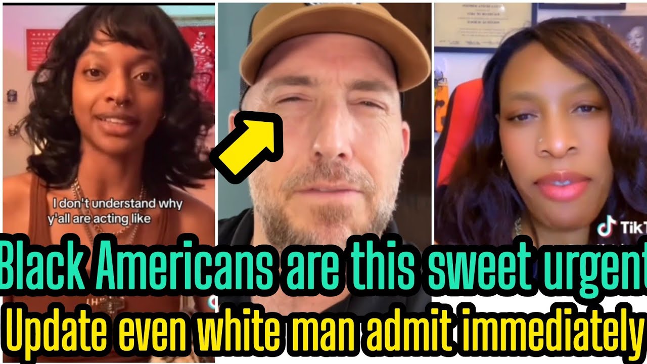 Black People Especially Black Americans You Have To See This Is Important 👉now White People Can Rest