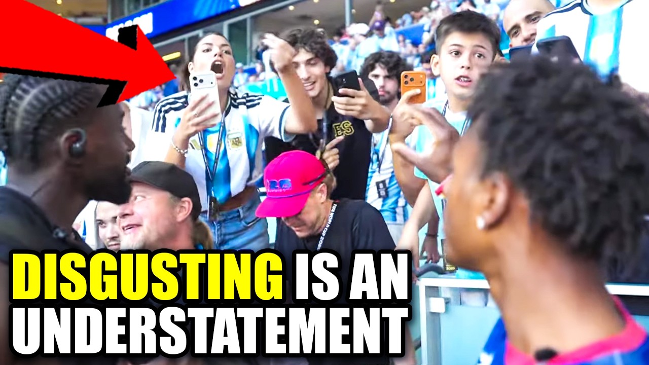 Argentina Fan Shows Her Racism and Leaves Streamer SHOCKED