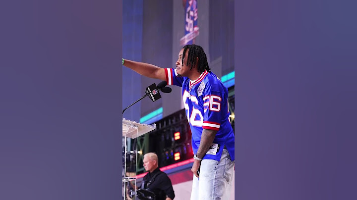 Eli Mack taking over at the draft!! @EliMackYoutube #shorts #nfldraft #nygiants #giants
