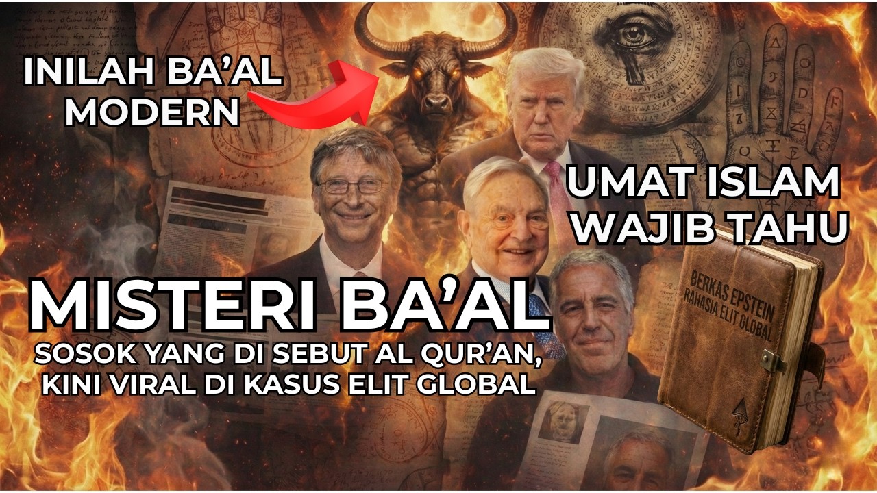 MISTERI BA'AL : Sosok yang Disebut Al Qur'an, Kini Viral di Kasus Elit Global?