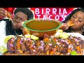 HIGHLY REQUESTED BIRRIA TACOS REVISED RECIPE!! | BIRRIA DE RES Y CONSOME | MUKBANG EATING SHOW